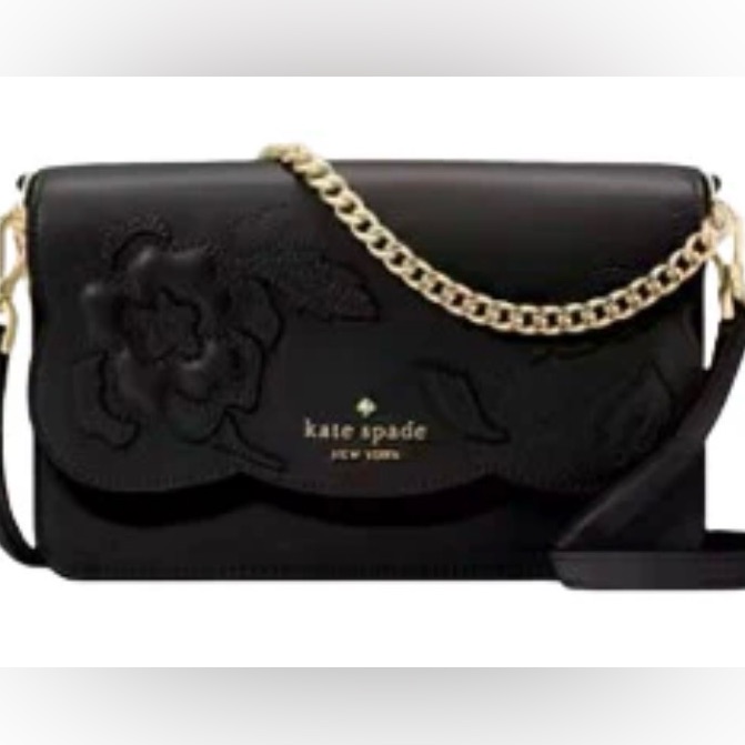 Kate Spade Madison Floral Applique Willow Mini Crossbody